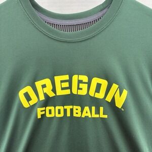 Oregon DUCKS Football Nike Dri-Fit LONG SLEEVE‎ SHIRT Men's Medium
